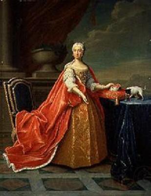 Peter Jakob Horemans Portrait of Maria Anna Caroline von Bayern Spain oil painting art